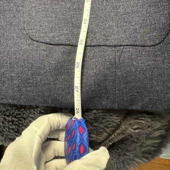 Talbots Blazer Womens 16 Blue Aberdeen 2 Button Lined Jacket Pockets Work Casual - Picture 7 of 9